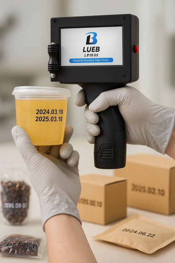 چاپ تاریخ روی بسته بندی مواد غذایی