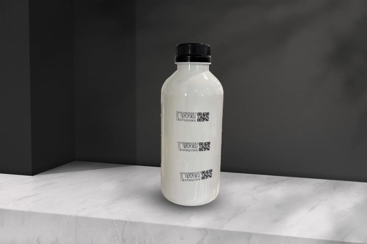 چاپ روی بطری های پلاستیکی با جت پرینتر دستی