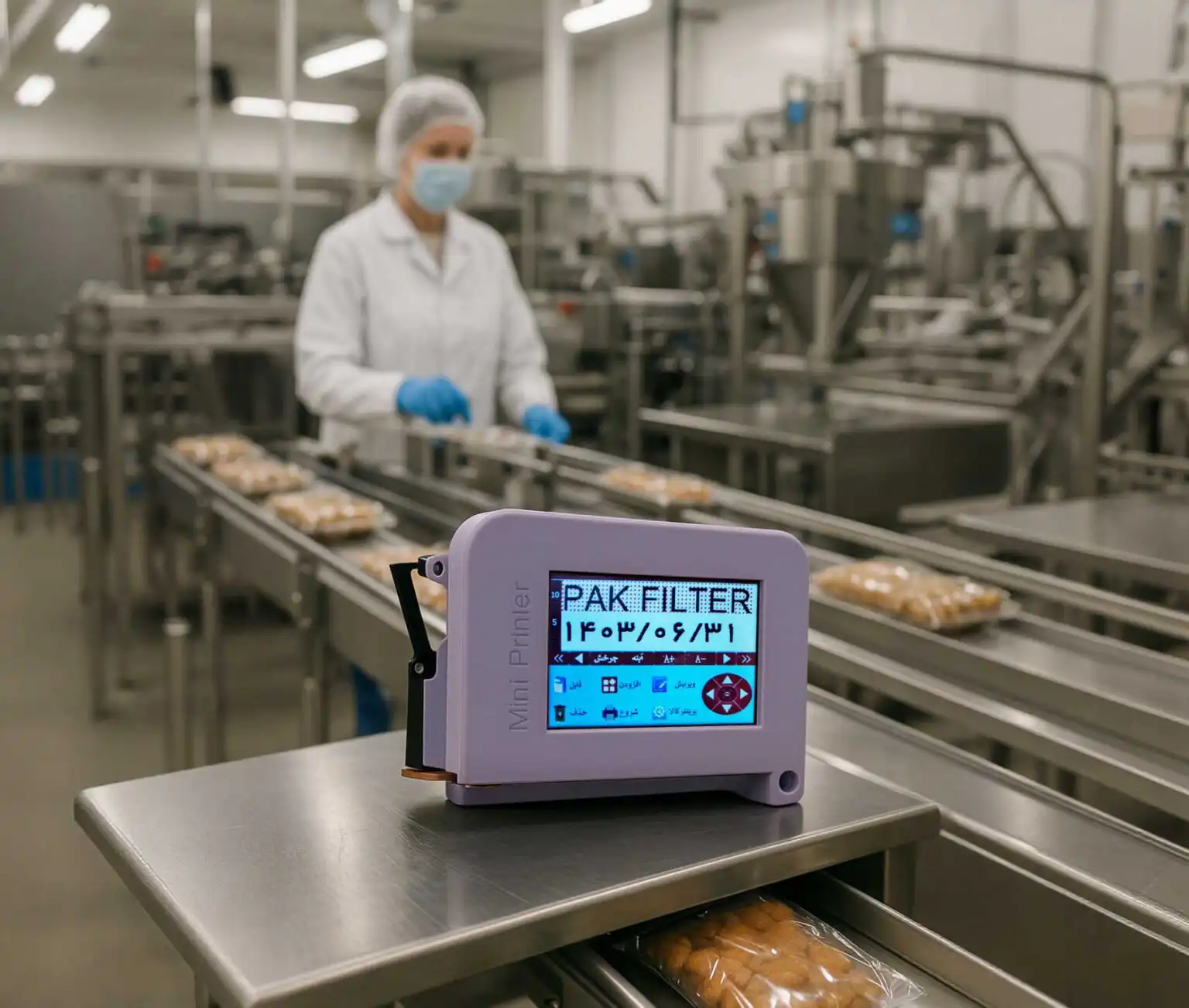 بهترین جت پرینتر برای صنایع غذایی